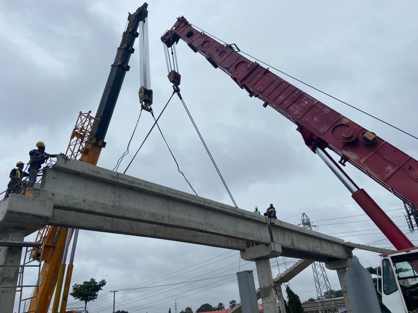 Construction of Pedestrian walkway